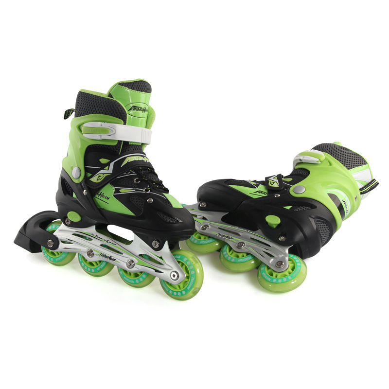 Factory Flying Magic Children's The Skating Shoes Inline Skating Shoes Full Flash Adjustable Aluminum Alloy Roller Skates Factory Flying Magic Children's The Skating Shoes Inline Skating Shoes Full Flash Adjustable Aluminum Alloy Roller Skates