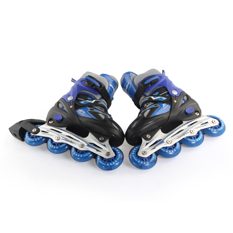 Factory Flying Magic Children's The Skating Shoes Inline Skating Shoes Full Flash Adjustable Aluminum Alloy Roller Skates Factory Flying Magic Children's The Skating Shoes Inline Skating Shoes Full Flash Adjustable Aluminum Alloy Roller Skates