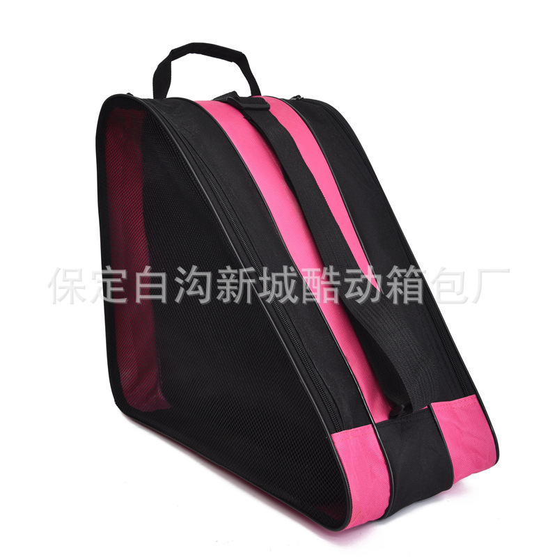 Private Customized Skating Skating Roller Skates Bag Children&#039;s Roller Skating Shoes Thickened Single Shoulder Storage Backpack Wholesale