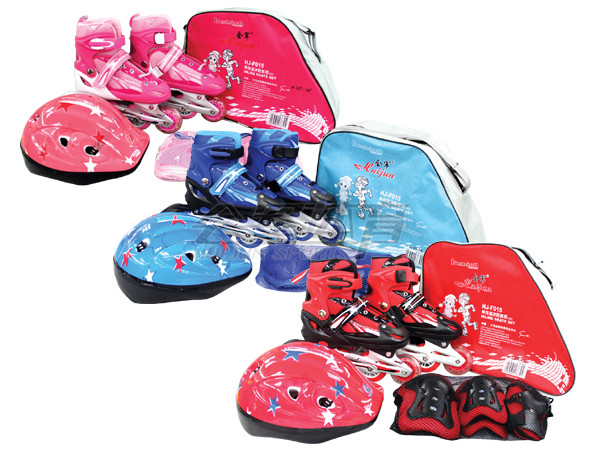 Single row skates set Single row skates set