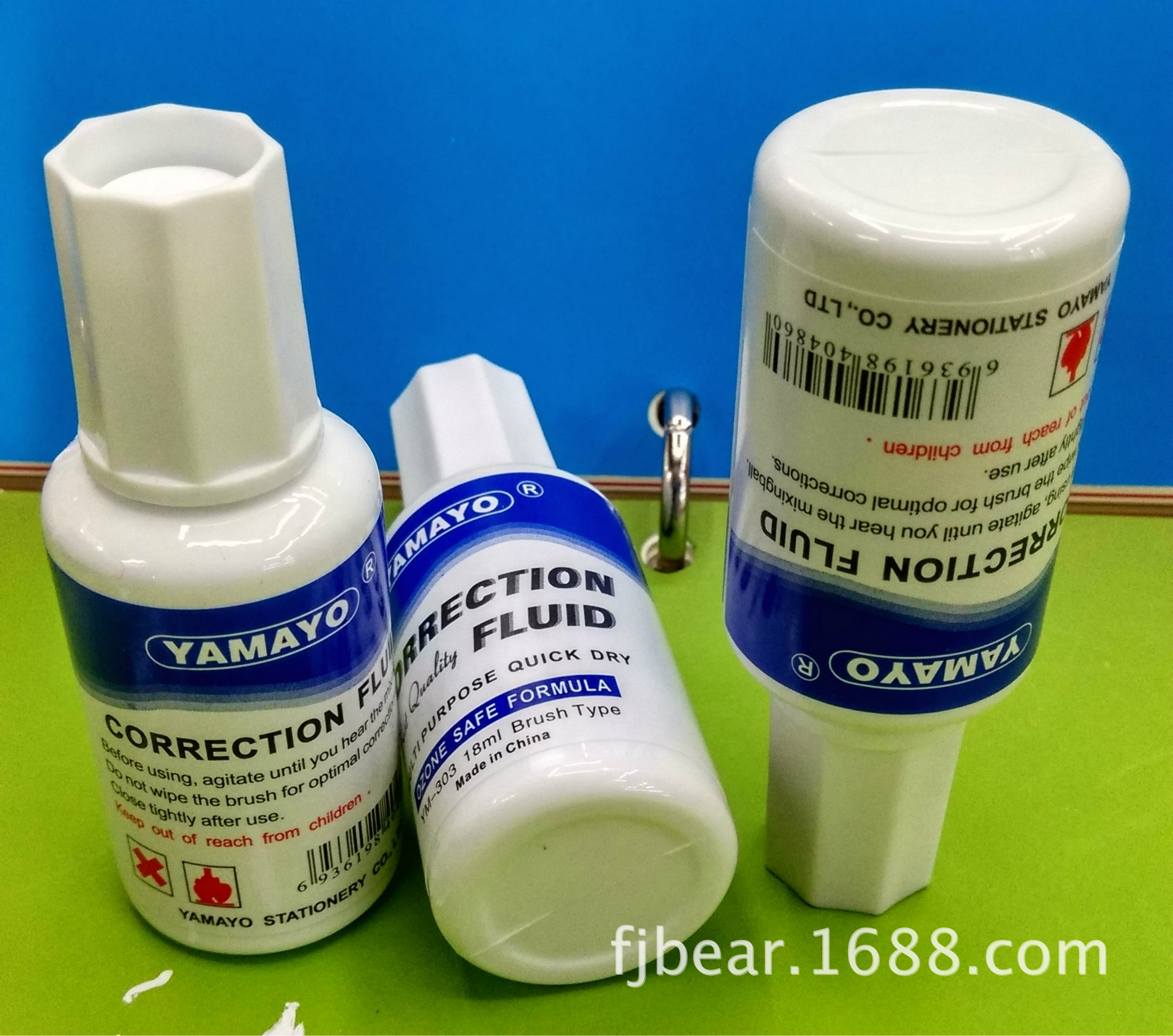 Yamayo North correction fluid bottle brush YM-303 office supplies Yamayo North correction fluid bottle brush YM-303 office supplies