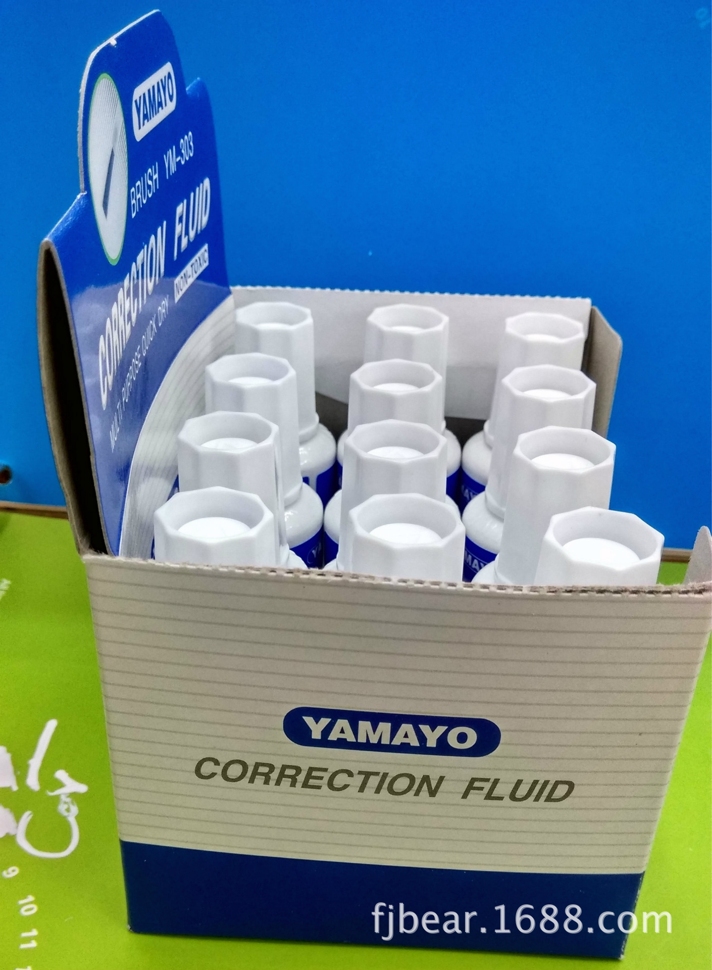 Yamayo North correction fluid bottle brush YM-303 office supplies Yamayo North correction fluid bottle brush YM-303 office supplies