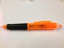 New Korean twin head transparent color bar pole fluorescent pen cute flower highlighter