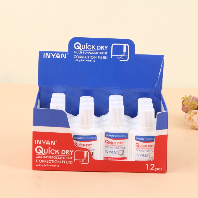 Environment-friendly correction fluid non-toxic quick-drying students use correction fluid to modify liquid.