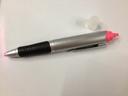New Korean twin tip pen silver pole fluorescent pen cute flower bar highlighter