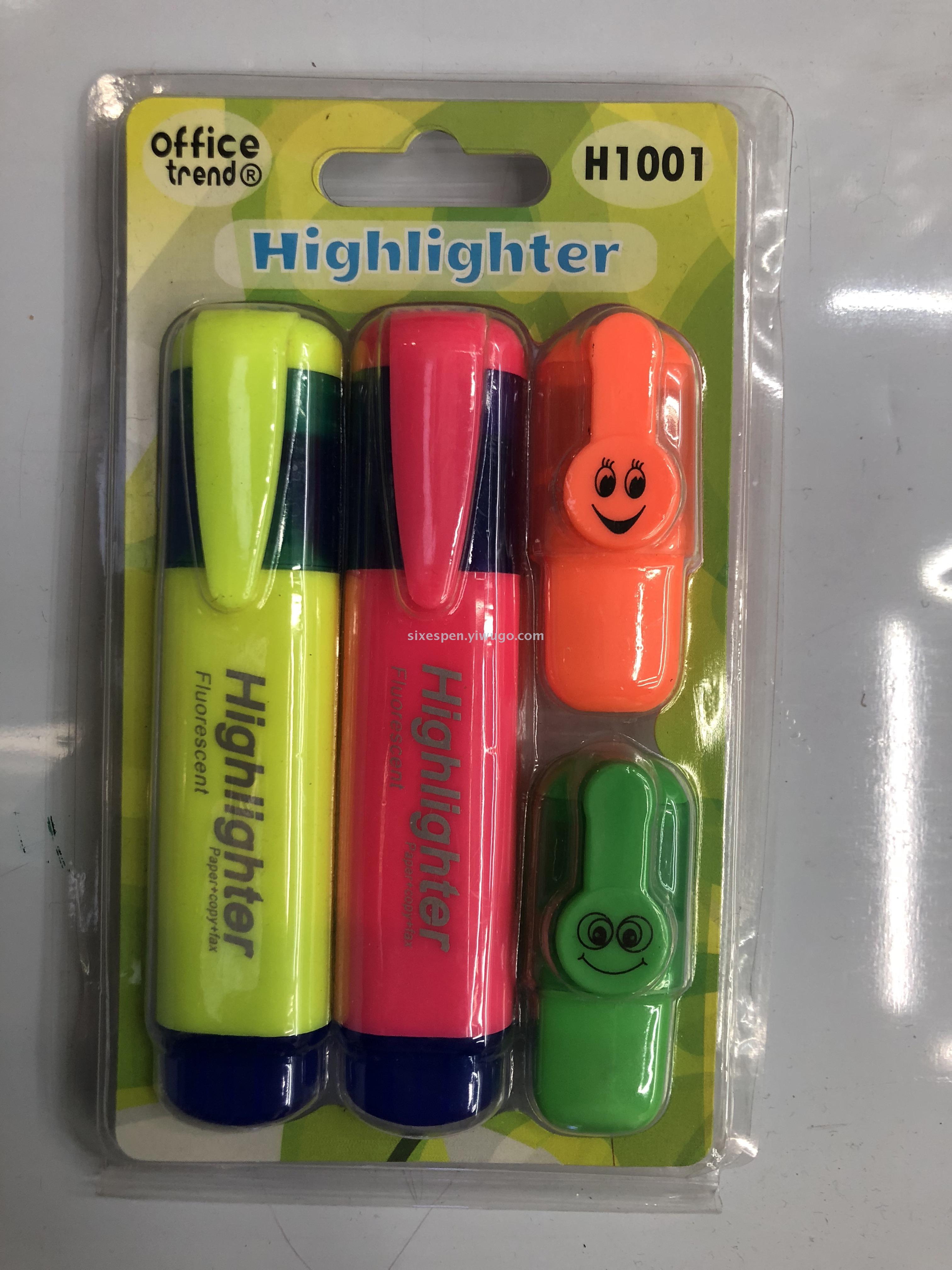 Macaron color highlighter set for supermarket Macaron color highlighter set for supermarket