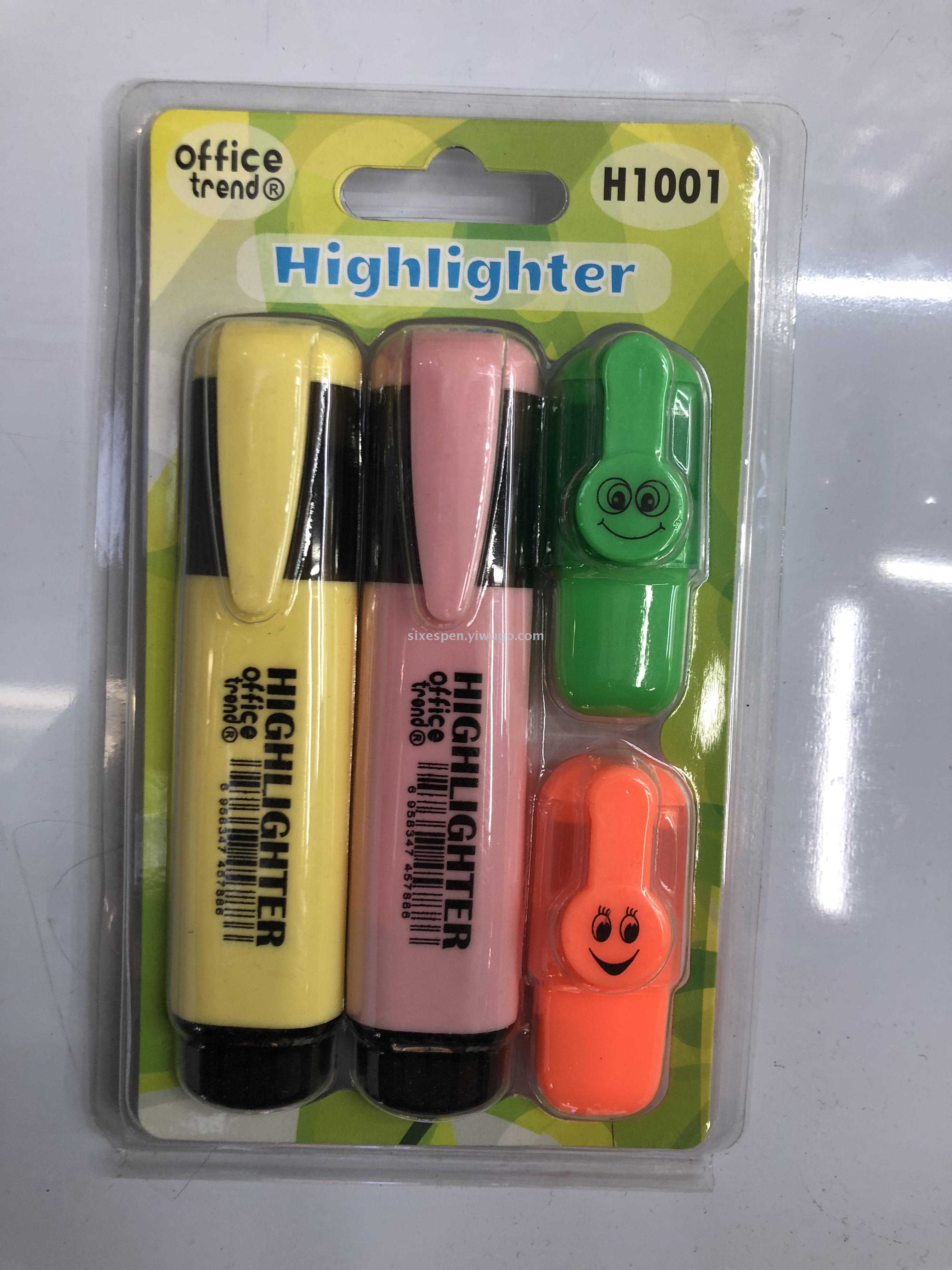 Macaron color highlighter set for supermarket Macaron color highlighter set for supermarket