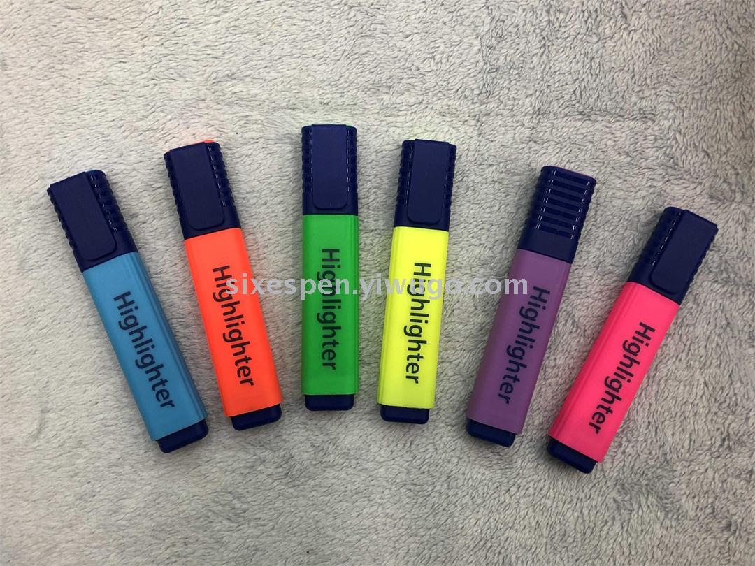 Macaron color highlighter set for supermarket Macaron color highlighter set for supermarket