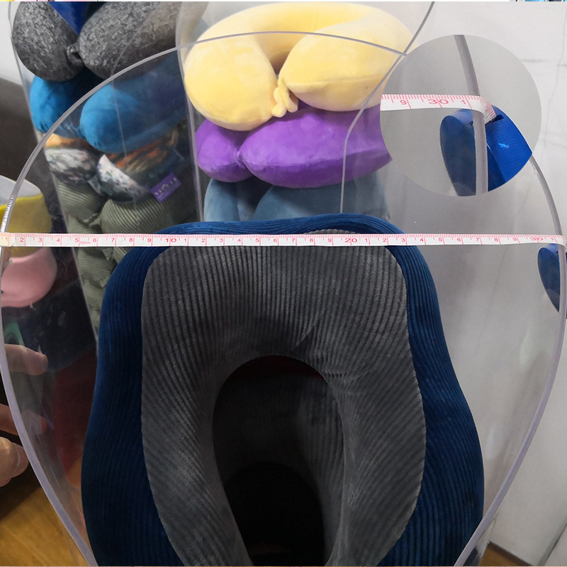 U-shaped pillow Shelf travel pillow Display case Neck pillow Display Case Acrylic Display Case Barrel Display Case