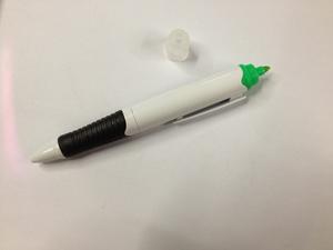 New Korean twin tip pen ballpoint pen and lovely flower bar highlighter
