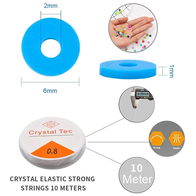 Amazon New Beaded 48 Grid 6mm Polymer Clay Wafer Acrylic Letter Bead Boxed DIY Bracelet Set Box Amazon New Beaded 48 Grid 6mm Polymer Clay Wafer Acrylic Letter Bead Boxed DIY Bracelet Set Box