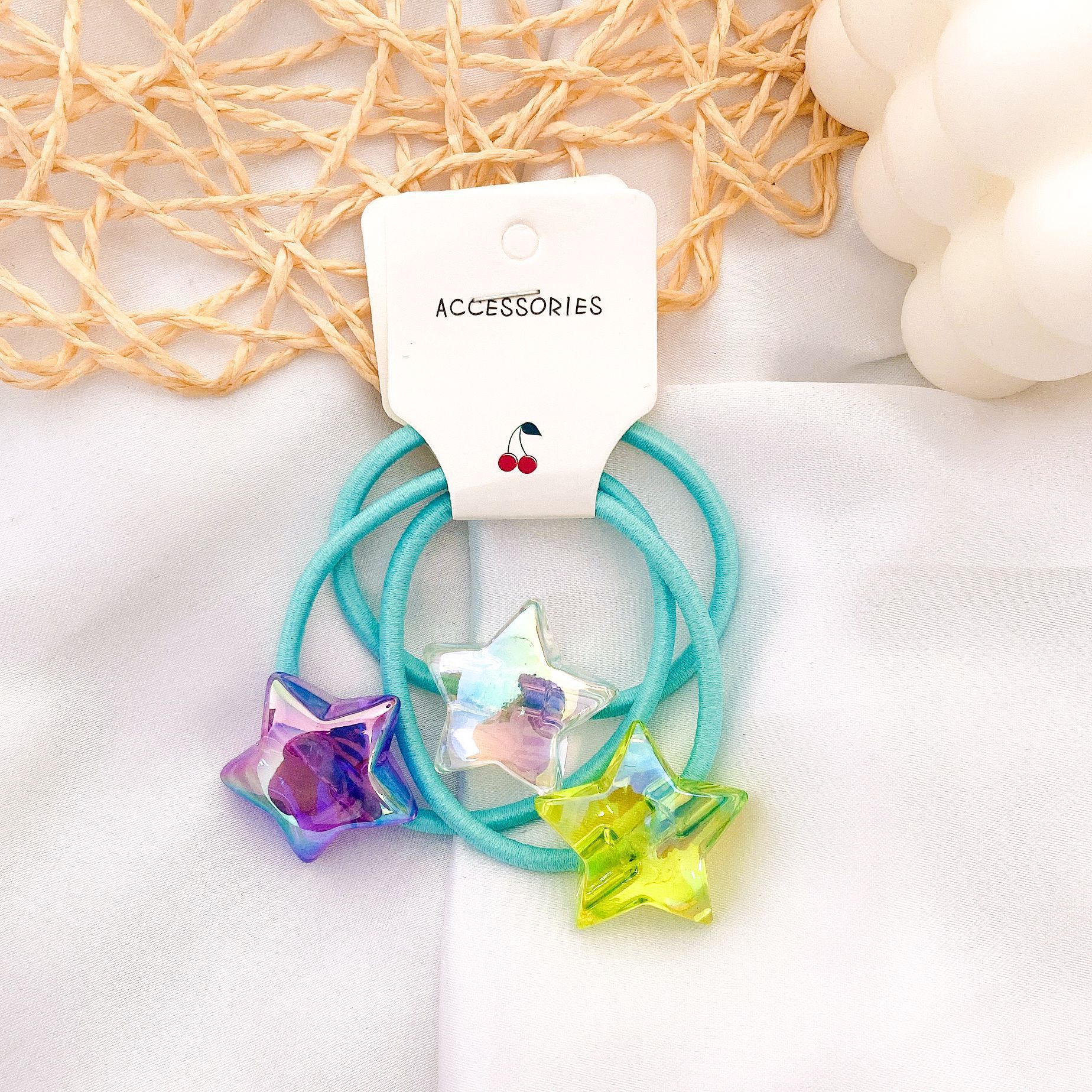 New Korean Style Cute Hair String Love Hair Accessories Internet Celebrity Ins Rubber Band Hair Ring Laser Acrylic Headdress Flower Headwear New Korean Style Cute Hair String Love Hair Accessories Internet Celebrity Ins Rubber Band Hair Ring Laser Acrylic Headdress Flower Headwear