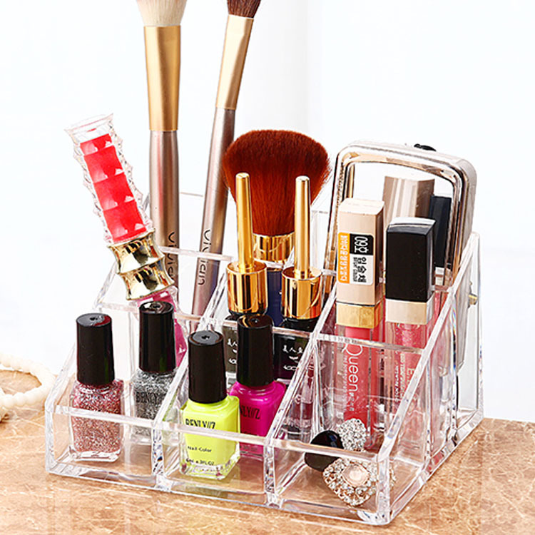 European-Style Cosmetics Storage Box High-End Acrylic Transparent Makeup Skin Care Products Display Organizer Lipstick Storage European-Style Cosmetics Storage Box High-End Acrylic Transparent Makeup Skin Care Products Display Organizer Lipstick Storage