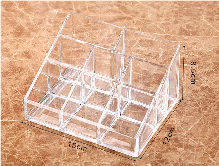 European-Style Cosmetics Storage Box High-End Acrylic Transparent Makeup Skin Care Products Display Organizer Lipstick Storage European-Style Cosmetics Storage Box High-End Acrylic Transparent Makeup Skin Care Products Display Organizer Lipstick Storage