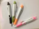 New Korean twin tip pen ballpoint pen and lovely flower bar highlighter