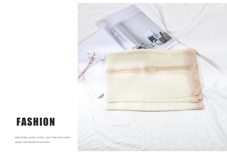 New Korean Style Pure Color Silk Acrylic Scarf Women's Long Scarf Gold Sequined Scarf Summer Sunscreen Shawl New Korean Style Pure Color Silk Acrylic Scarf Women's Long Scarf Gold Sequined Scarf Summer Sunscreen Shawl