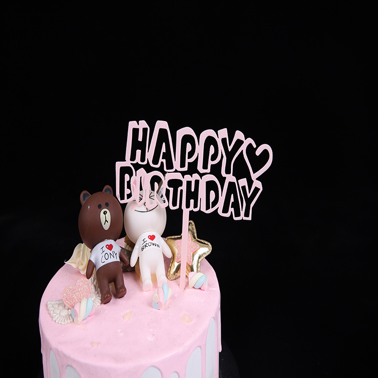 Factory in Stock Acrylic Birthday Decorative Card Acrylic Birthday and Holiday Cake Decorative Flag Plug-in 10 Pack Factory in Stock Acrylic Birthday Decorative Card Acrylic Birthday and Holiday Cake Decorative Flag Plug-in 10 Pack