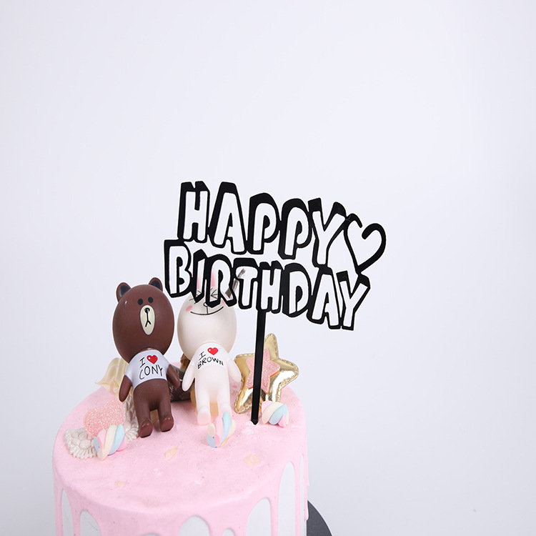 Factory in Stock Acrylic Birthday Decorative Card Acrylic Birthday and Holiday Cake Decorative Flag Plug-in 10 Pack Factory in Stock Acrylic Birthday Decorative Card Acrylic Birthday and Holiday Cake Decorative Flag Plug-in 10 Pack