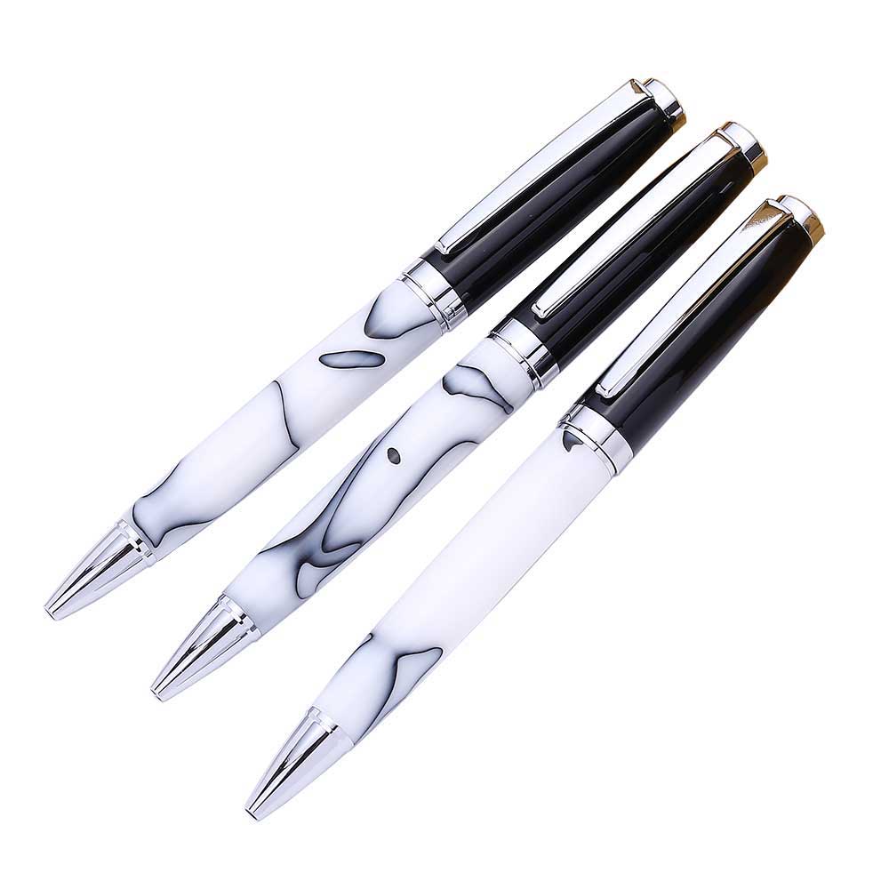 Manufacturer direct selling metal pen creative acrylic ball pen custom enterprise LOGO company gift ball pen