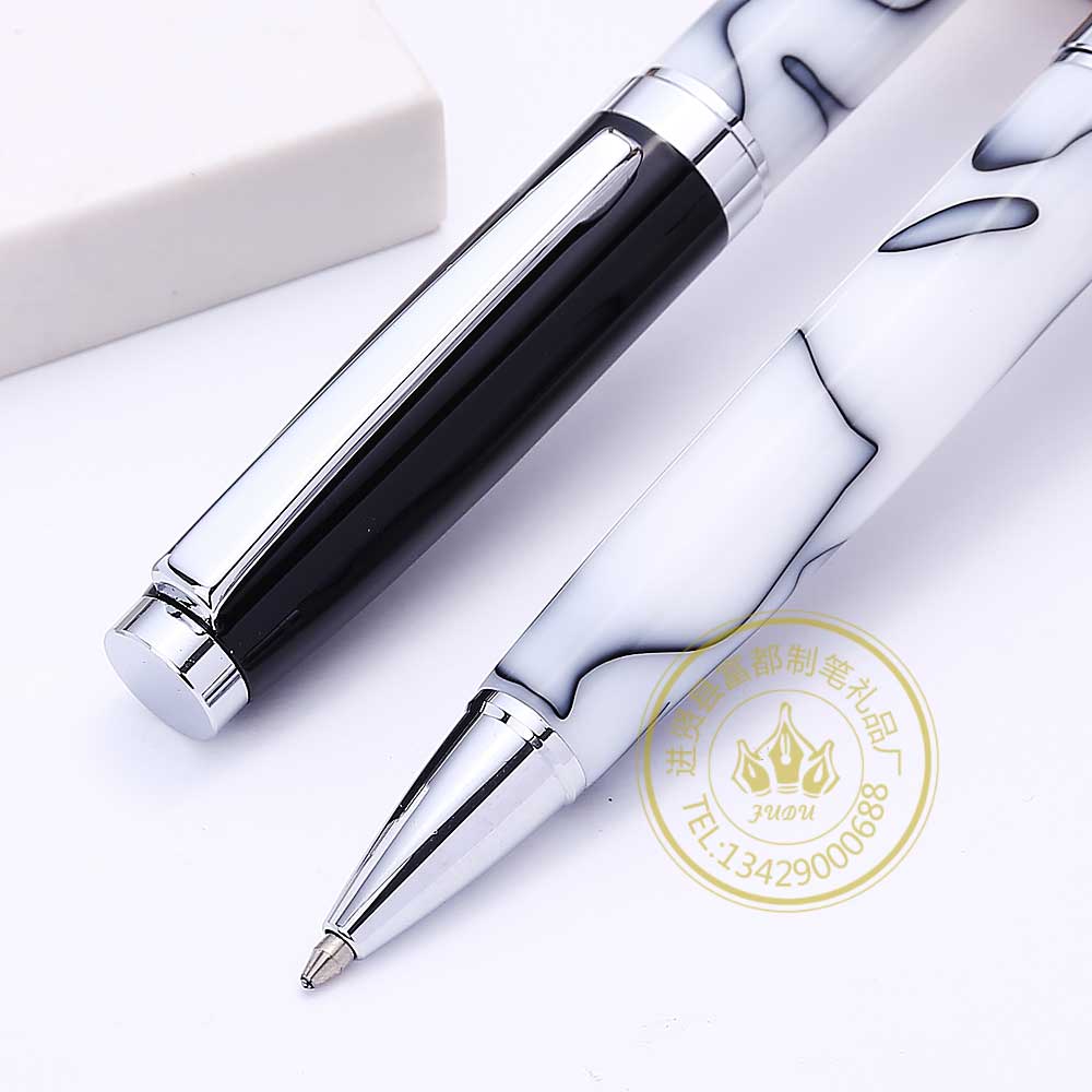 Manufacturer direct selling metal pen creative acrylic ball pen custom enterprise LOGO company gift ball pen Manufacturer direct selling metal pen creative acrylic ball pen custom enterprise LOGO company gift ball pen