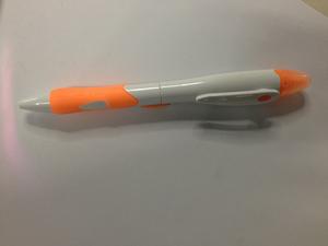 New Korean twin tip pen ballpoint pen and lovely flower bar highlighter