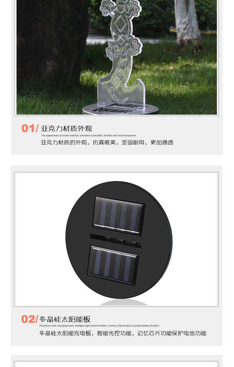 Solar Acrylic Lawn Lamp Plug Ground Small Night Lamp Yard Decorative Waterproof Garden Villa Garden Lamp Solar Acrylic Lawn Lamp Plug Ground Small Night Lamp Yard Decorative Waterproof Garden Villa Garden Lamp