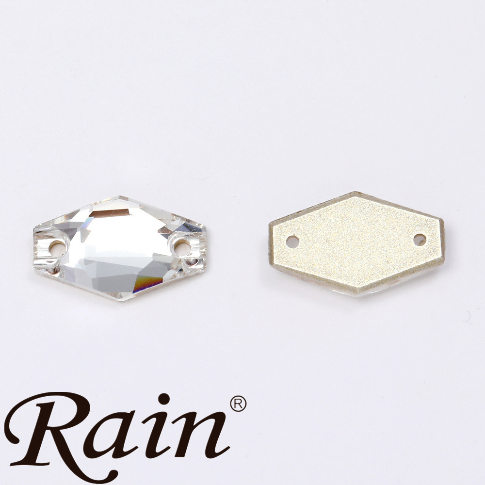 SOURCE Manufacturer Geometric Crystal Glass Acrylic Shirt Button Shirt Sweater Children&#039;s Clothing Button Wholesale