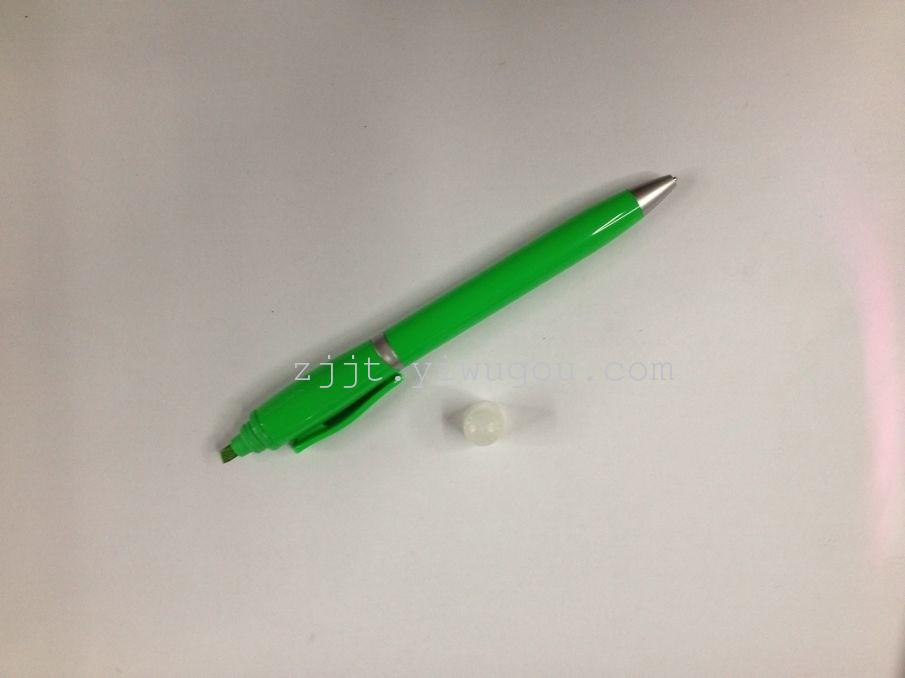 New Korean double pen Ballpen cute highlighter