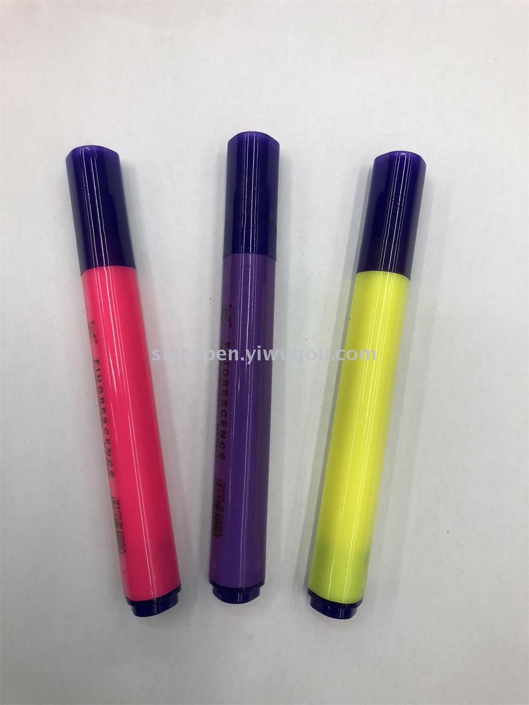 New 2019 triangle pen highlighter supermarket stationery set