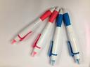 New Korean  double-headed pen silver white Rod pole fluorescent pen cute flower Rod highlighter