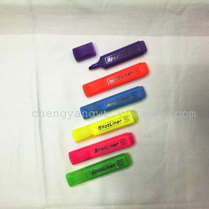Lancer highlighter H-5889 4 suction card installed many styles of acrylic pen