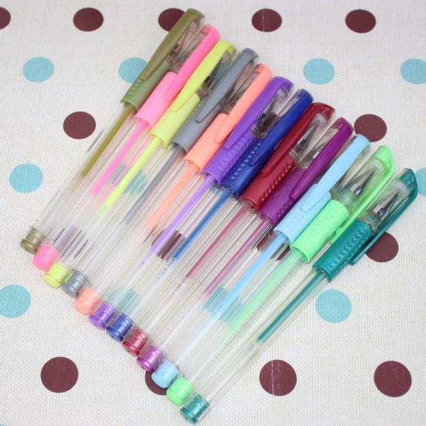 Korea stationery chaoyi queer 丨 Flash Flash pen Pen Highlighter cute jelly-European-standard 12-color Korea stationery chaoyi queer 丨 Flash Flash pen Pen Highlighter cute jelly-European-standard 12-color