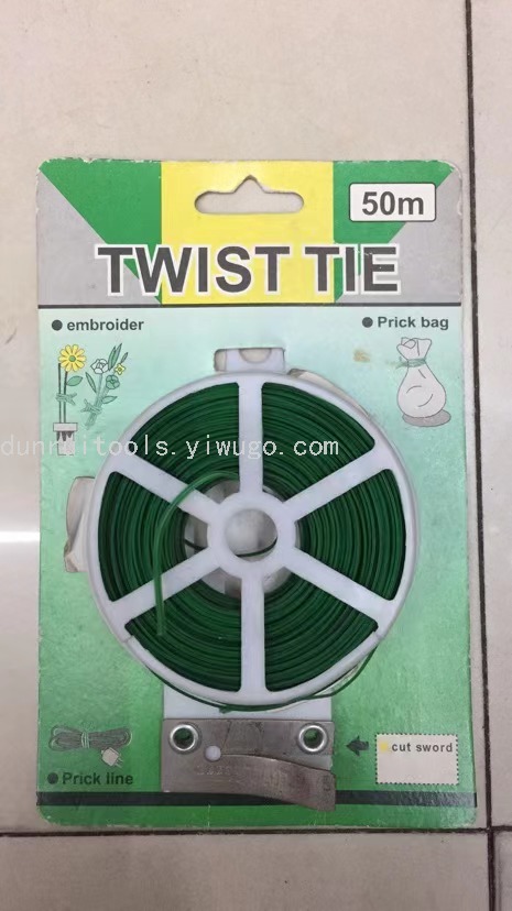 Garden Rope Garden Gardening Binding Tape Plastic Binding Ribbon Cutter