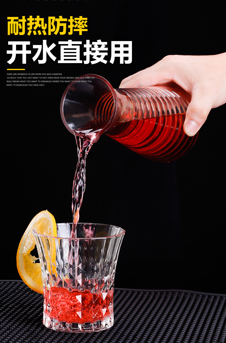 PC Jug Acrylic Foreign Wine Liquor Divider Transparent Plastic Kyv Not Broken Liquor Divider Bottle Opener Drink Pot PC Jug Acrylic Foreign Wine Liquor Divider Transparent Plastic Kyv Not Broken Liquor Divider Bottle Opener Drink Pot