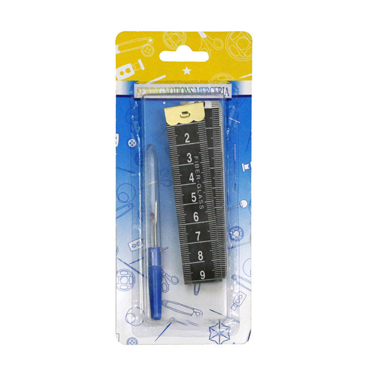 Stitching knife/tape measure, tape/strip cutter, card holder, direct sales.