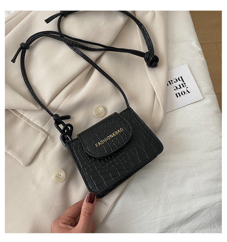 Acrylic Chain Small Bag for Women 2020 New Popular Net Red Trendy Ins Mini Messenger Bag Textured One-Shoulder Bag