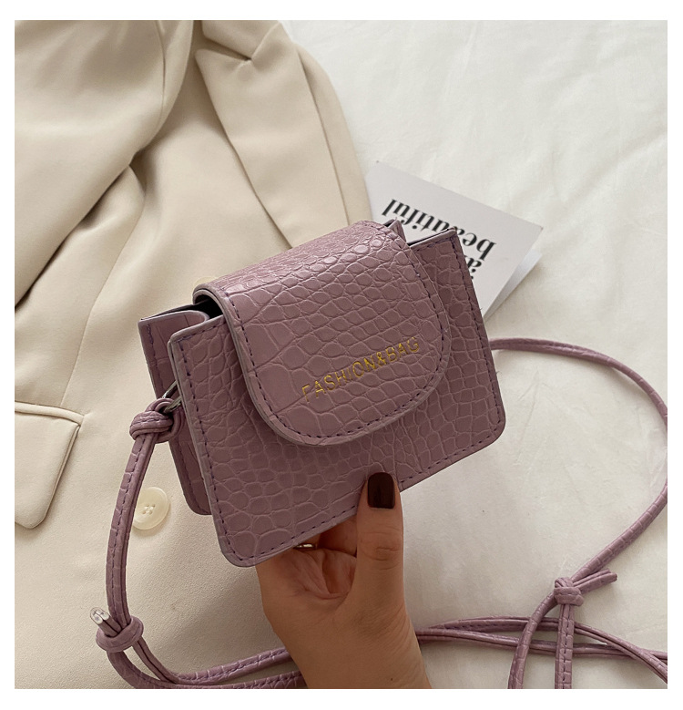 Acrylic Chain Small Bag for Women 2020 New Popular Net Red Trendy Ins Mini Messenger Bag Textured One-Shoulder Bag