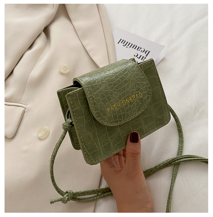 Acrylic Chain Small Bag for Women 2020 New Popular Net Red Trendy Ins Mini Messenger Bag Textured One-Shoulder Bag