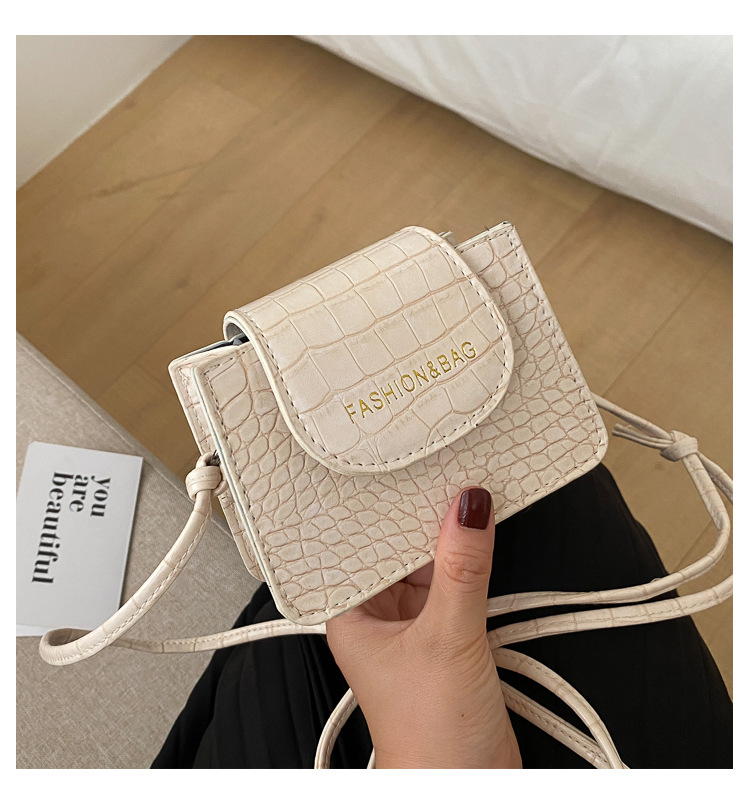 Acrylic Chain Small Bag for Women 2020 New Popular Net Red Trendy Ins Mini Messenger Bag Textured One-Shoulder Bag