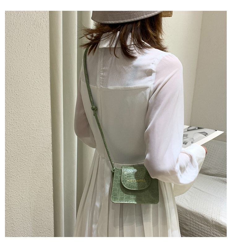 Acrylic Chain Small Bag for Women 2020 New Popular Net Red Trendy Ins Mini Messenger Bag Textured One-Shoulder Bag