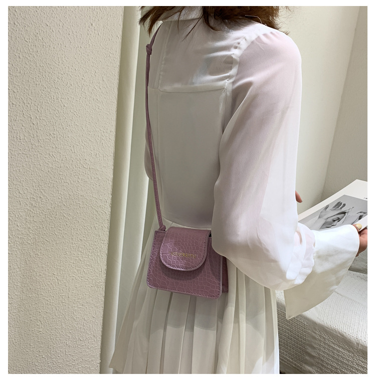 Acrylic Chain Small Bag for Women 2020 New Popular Net Red Trendy Ins Mini Messenger Bag Textured One-Shoulder Bag