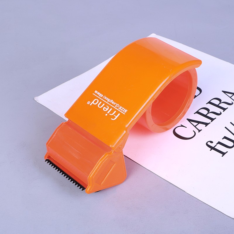 The new innovative lengthening cutter office learning tape base 48MM plastic sealing device customized LOGO hot selling