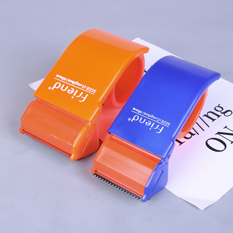 The new innovative lengthening cutter office learning tape base 48MM plastic sealing device customized LOGO hot selling