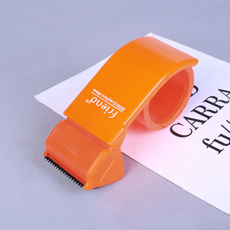 The new innovative lengthening cutter office learning tape base 48MM plastic sealing device customized LOGO hot selling