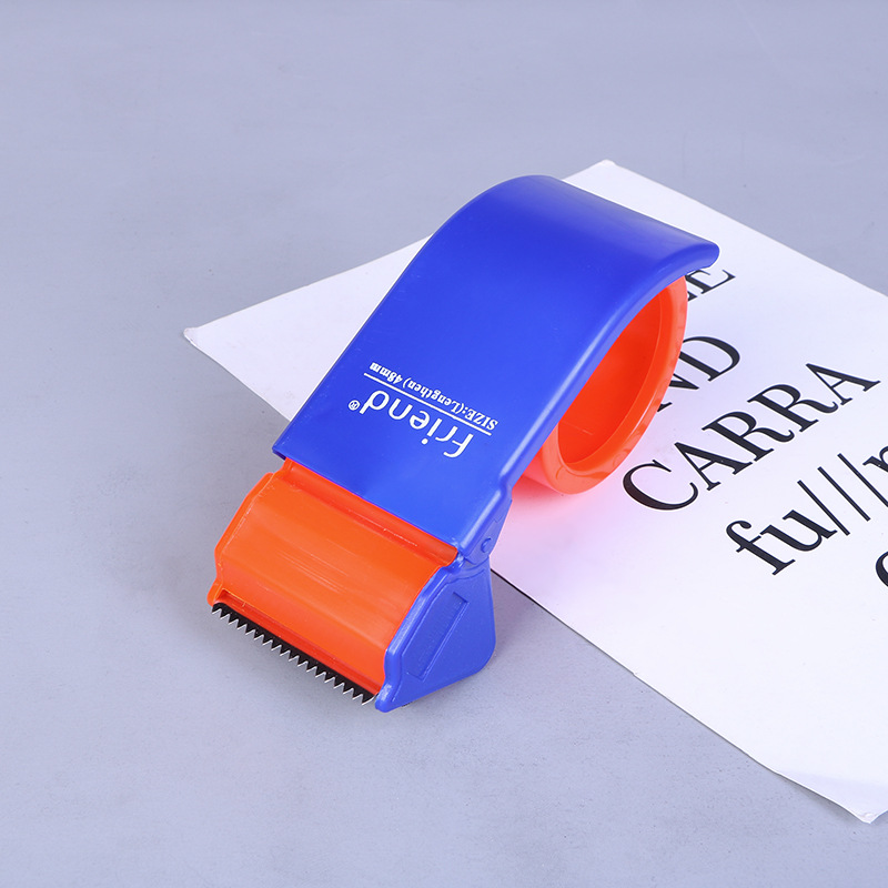 The new innovative lengthening cutter office learning tape base 48MM plastic sealing device customized LOGO hot selling