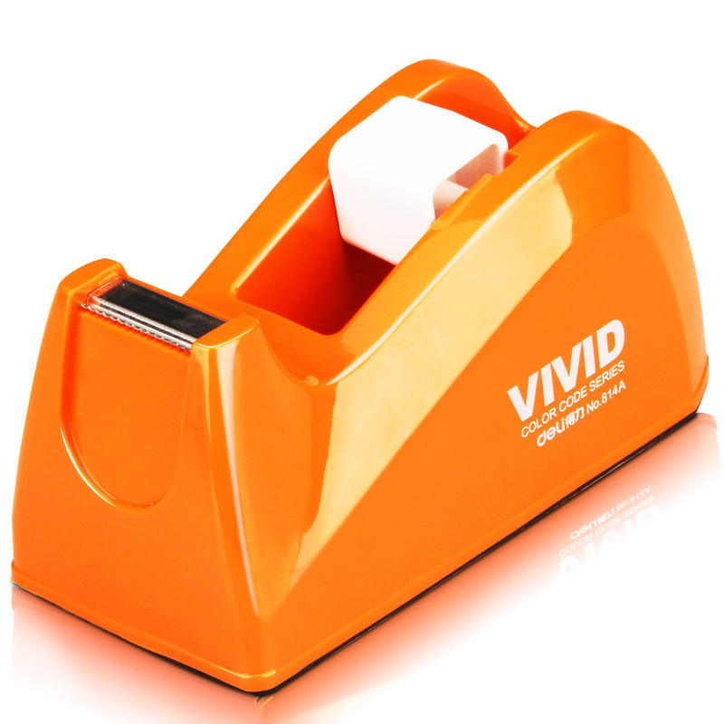 Deli 814a Tape Base Transparent Tape Cutter Large Tape Machine Adhesive Tape Holder Small Tape Dispenser Tape Table