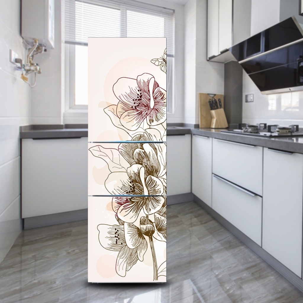 Trending Cartoon Cute Fridge Stickers Full Stickers Personality Refurbishing Sticker Creative Decorative Stickers Self-Adhesive Waterproof Removable Trending Cartoon Cute Fridge Stickers Full Stickers Personality Refurbishing Sticker Creative Decorative Stickers Self-Adhesive Waterproof Removable