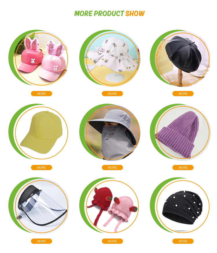 High quality winter cartoon pattern acrylic warm knitted hat