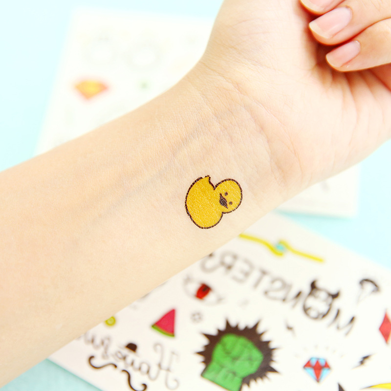 Fresh Tattoo Sticker Creative Cartoon Ins Style Finger Tattoo Sticker Letters Bianhua Eyebrow Stickers Customization Fresh Tattoo Sticker Creative Cartoon Ins Style Finger Tattoo Sticker Letters Bianhua Eyebrow Stickers Customization