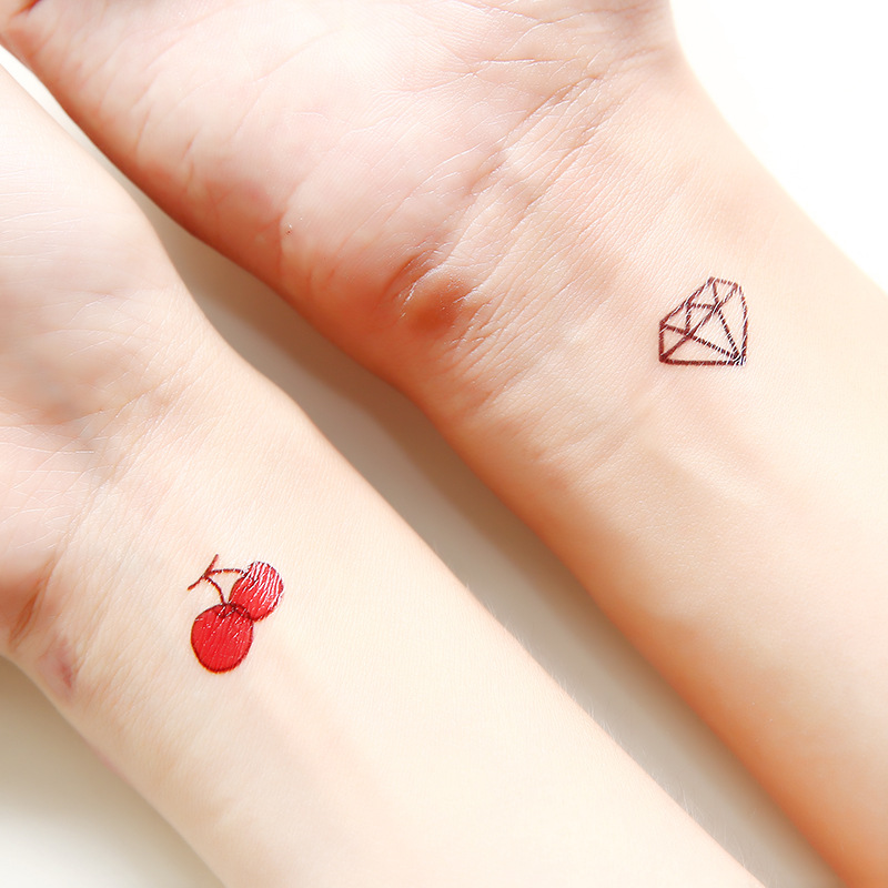 Fresh Tattoo Sticker Creative Cartoon Ins Style Finger Tattoo Sticker Letters Bianhua Eyebrow Stickers Customization Fresh Tattoo Sticker Creative Cartoon Ins Style Finger Tattoo Sticker Letters Bianhua Eyebrow Stickers Customization
